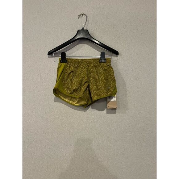 Nike Women's Size Small Snakeskin Print Dri-FIT Shorts‎ Green NWT - Picture 1 of 4